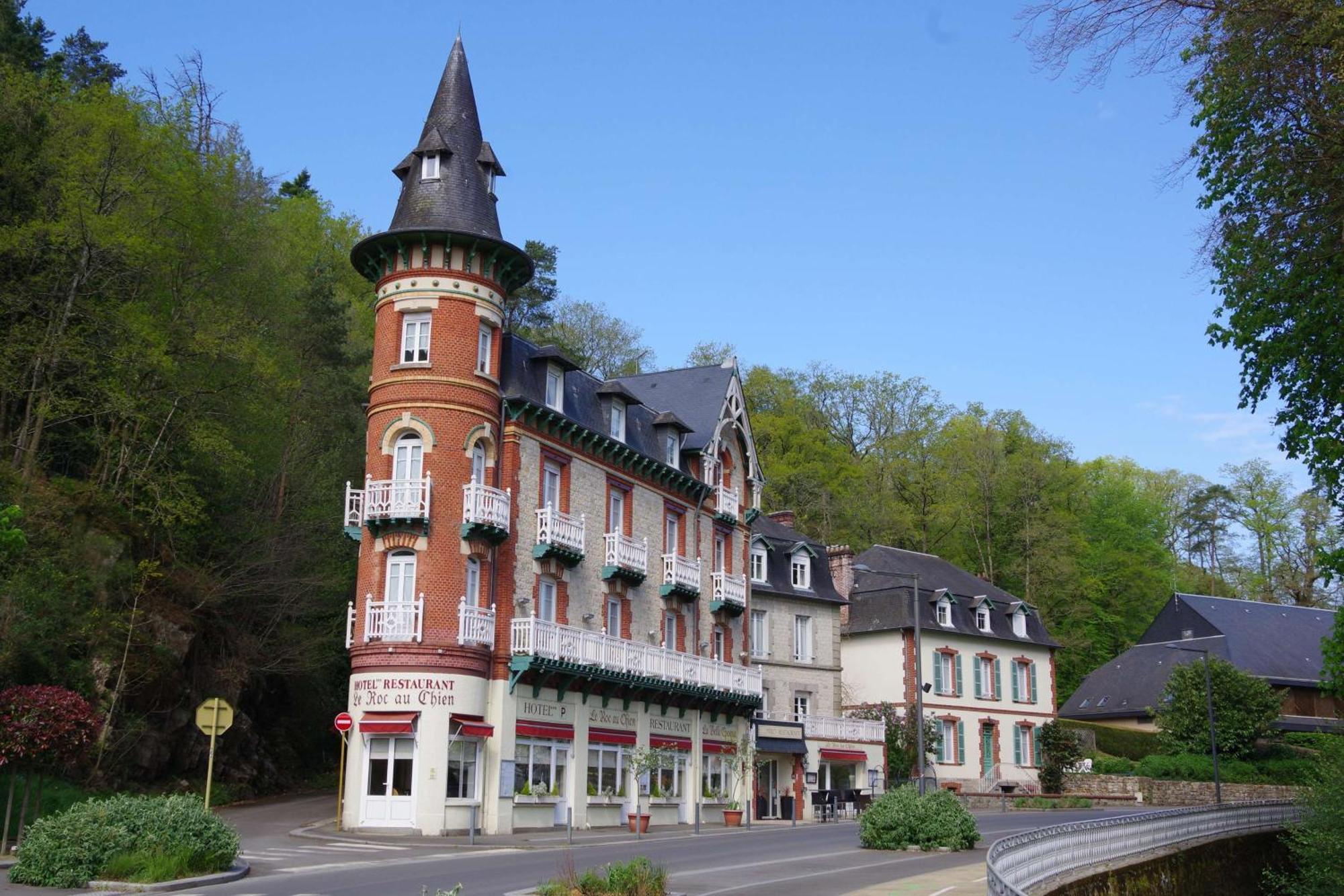 Brit Hotel & Spa Le Roc Au Chien Bagnoles de l'Orne Normandie ภายนอก รูปภาพ