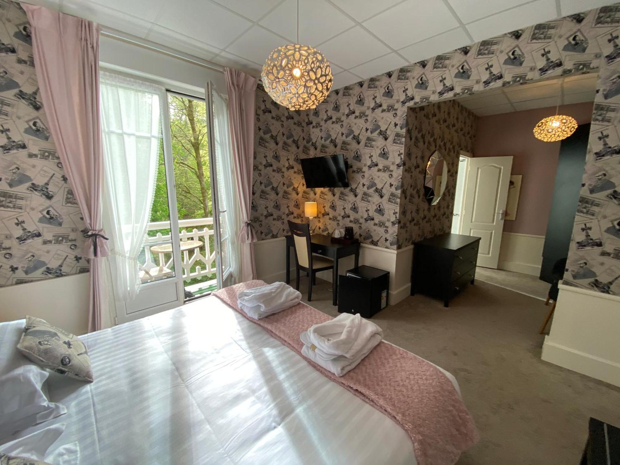Brit Hotel & Spa Le Roc Au Chien Bagnoles de l'Orne Normandie ภายนอก รูปภาพ